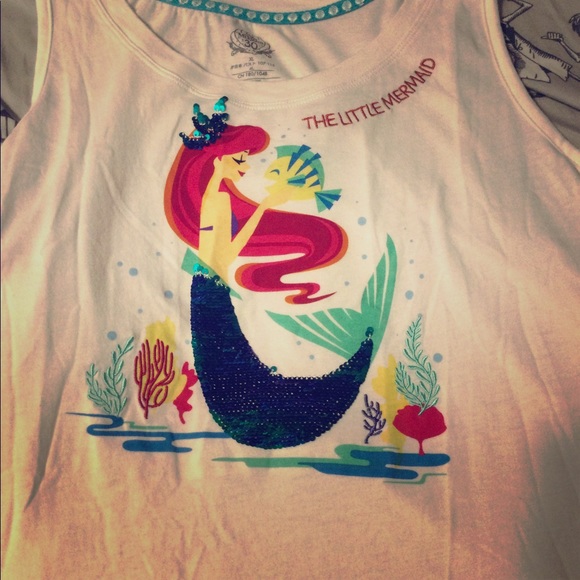 Disney Tops D23 Little Mermaid 3th Anniversary Tank Top Poshmark